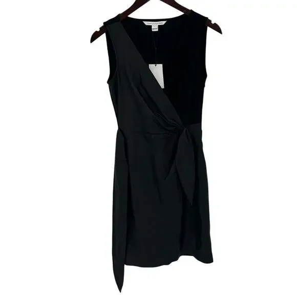 knee length dresses for ladies 90s DVF Silk Wrap Dress | M